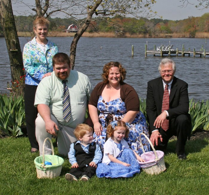 Grammy and P-Paw sneak in the picture